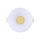P-6946 3 inch Round White 3/4 Inch Drop Trim Downlight Luminaire 9W=75W, 850 Lumens, 5CCT