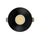 P-6947 3 inch Round Black 3/4 Inch Drop Trim Downlight Luminaire 9W=75W, 850 Lumens, 5CCT