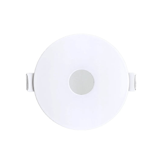 P-6948 3 inch Round White Pinhole Trim Downlight Luminaire 9W=75W, 850 Lumens, 5CCT