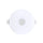 P-6948 3 inch Round White Pinhole Trim Downlight Luminaire 9W=75W, 850 Lumens, 5CCT