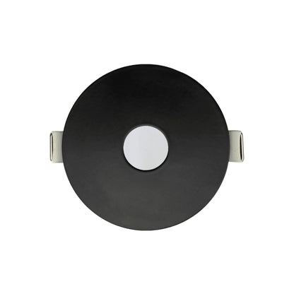 P-6949 3 inch Round Black Pinhole Trim Downlight Luminaire 9W=75W, 850 Lumens, 5CCT