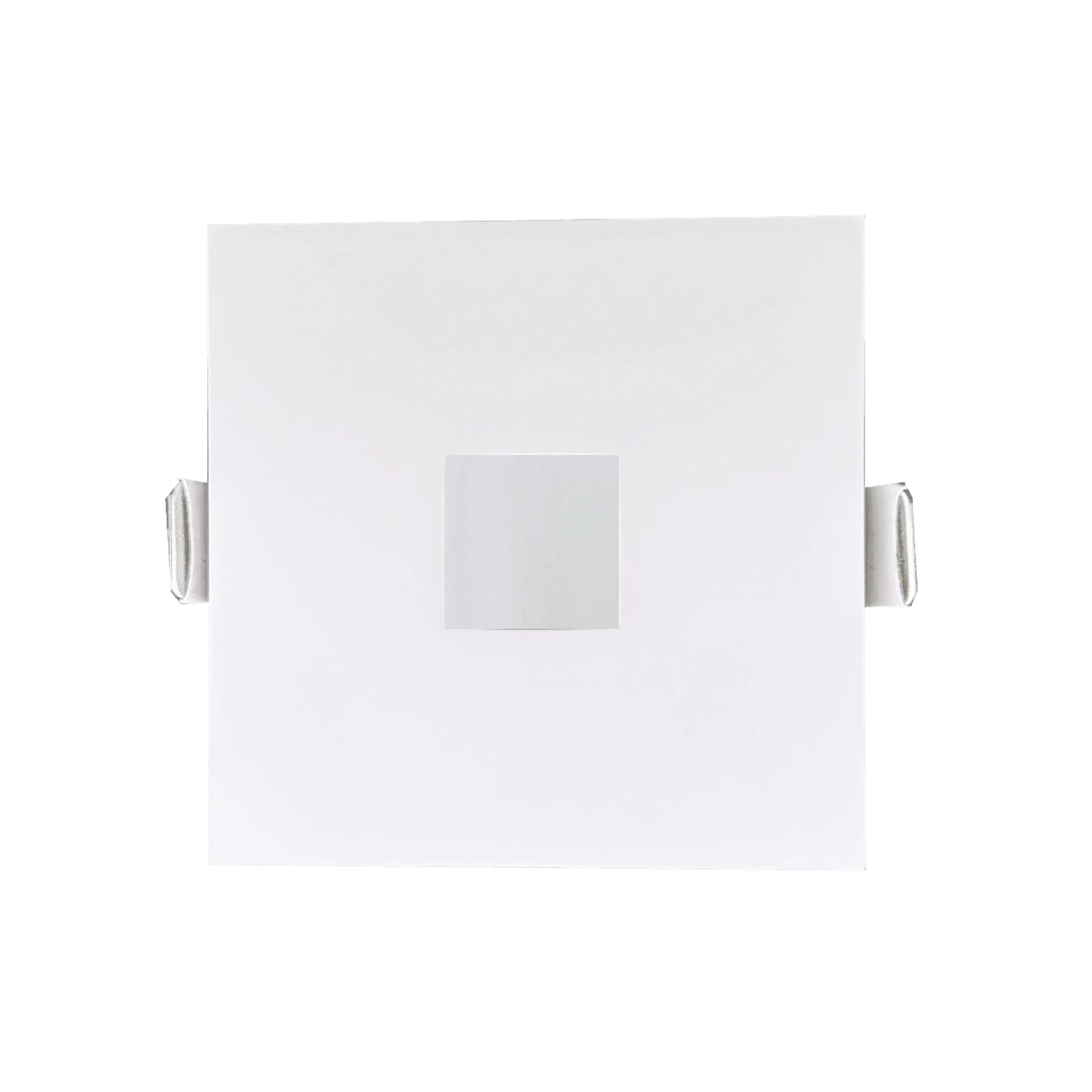 P-6950 3 inch Square White Pinhole Trim Downlight Luminaire 9W=75W, 850 Lumens, 5CCT