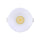 P-6954 3 inch Round White 3/4 Inch Drop Trim HO Downlight Luminaire 15W=175W, 1400 Lumens, 5CCT