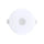 P-6956 3 inch Round White Pinhole Trim HO Downlight Luminaire 15W=175W, 1400 Lumens, 5CCT