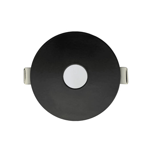 P-6957 3 inch Round Black Pinhole Trim HO Downlight Luminaire 15W=175W 1400 Lumens, 5CCT