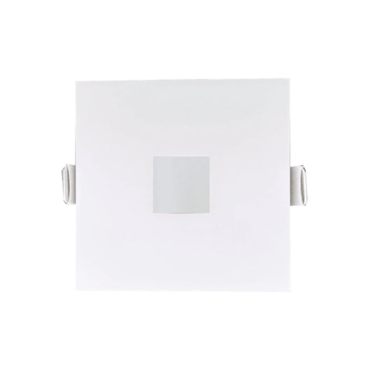P-6958 3 inch Square White Pinhole Trim HO Downlight Luminaire 15W=175W, 1400 Lumens, 5CCT