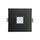 P-6959 3 inch Square Black Pinhole Trim HO Downlight Luminaire 15W=175W, 1400 Lumens, 5CCT