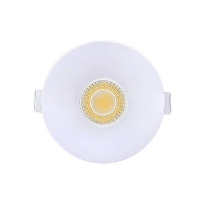P-6962 3 inch Round White 3/4 Inch Drop Trim HO Downlight Luminaire 24W=200W, 2100 Lumens, 5CCT