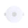 P-6964 3 inch Round White Pinhole Trim HO Downlight Luminaire 24W=200W, 2100 Lumens, 5CCT