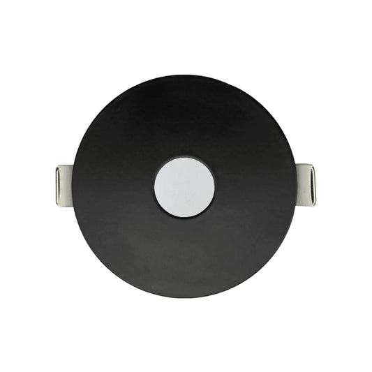 P-6965 3 inch Round Black Pinhole Trim HO Downlight Luminaire 24W=200W, 2100 Lumens, 5CCT