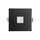 P-6967 3 inch Square Black Pinhole Trim HO Downlight Luminaire 24W=200W, 2100 Lumens, 5CCT