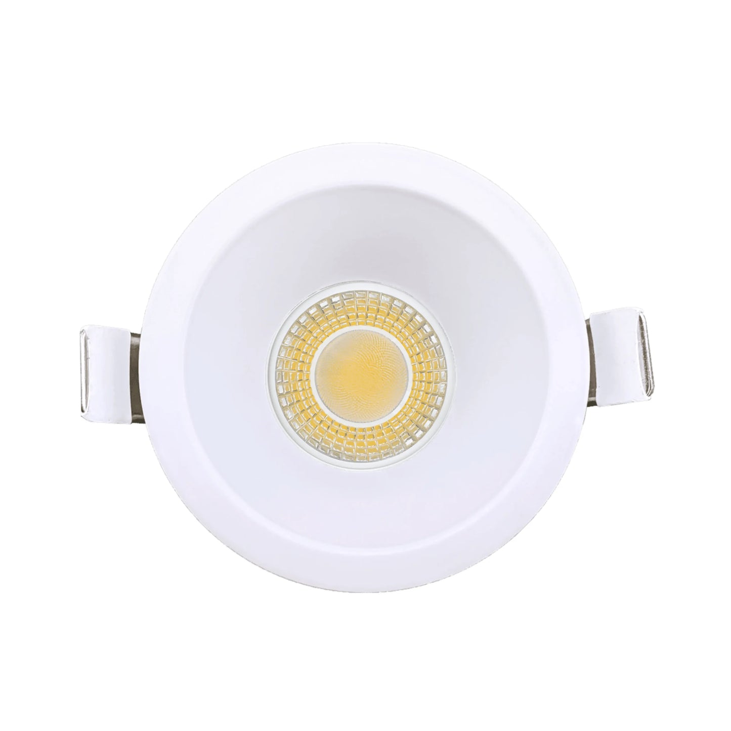 P-6968 3 inch Round White Narrow Trim HO Downlight Luminaire 24W=200W, 2100 Lumens, 5CCT