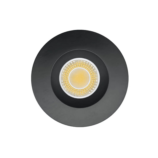P-6971 4 inch Retrofit Round Downlight Luminaire, Black Finish, 10W=100W, 1000 Lumens, 5CCT