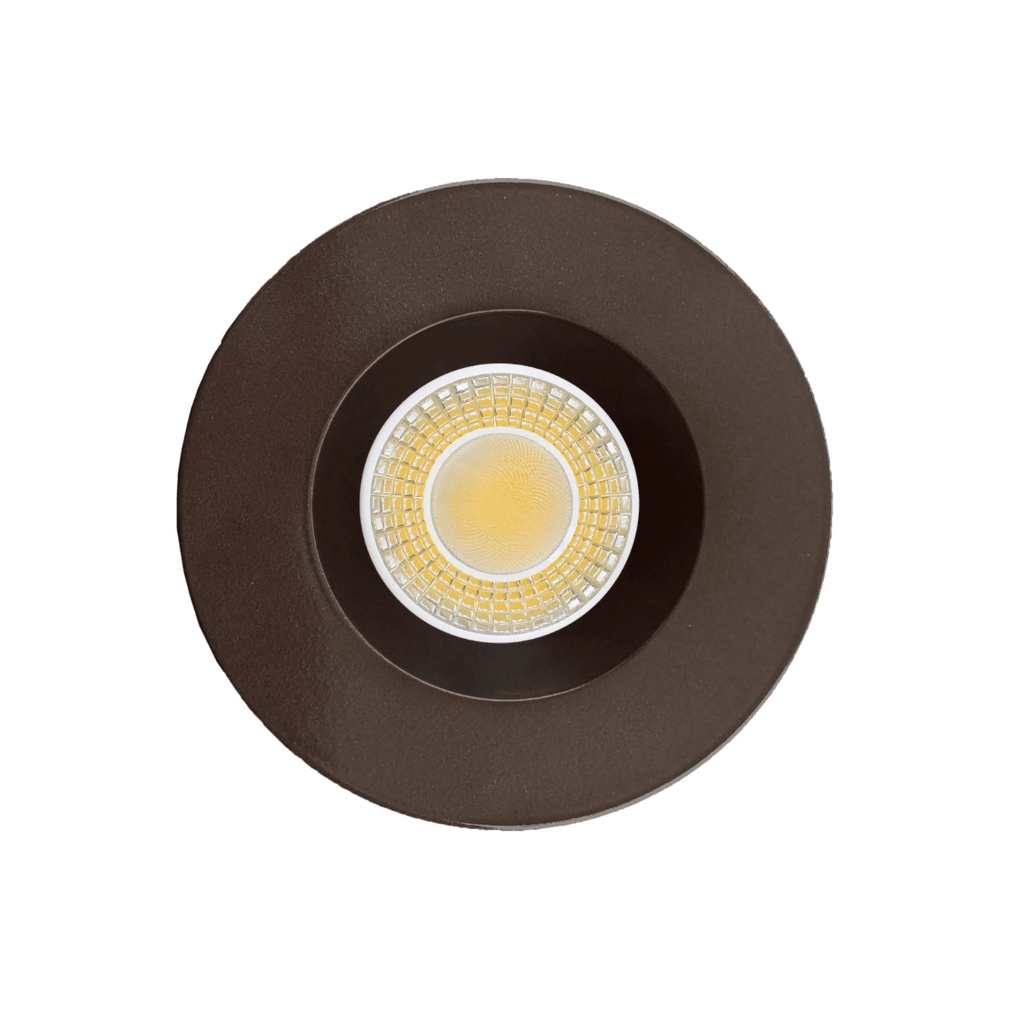 P-6973 4 inch Retrofit Round Downlight Luminaire, Bronze Finish, 10W=100W, 1000 Lumens, 5CCT