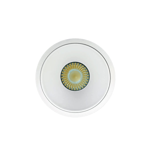 P-6998 2 Inch Millwork Trimless Round White 8W, 600 Lumens 5CCT Recessed Light