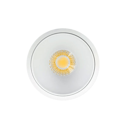 P-7069 2 Inch Millwork Trimless Round White HO 20-14W, 1700-1200 Lumens 5CCT Recessed Light