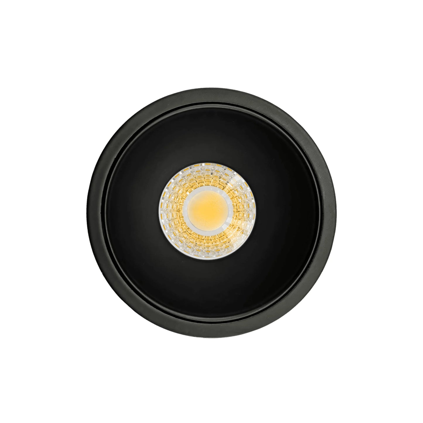 P-7070 2 Inch Millwork Trimless Round Black HO 20-14W, 1700-1200 Lumens 5CCT Recessed Light