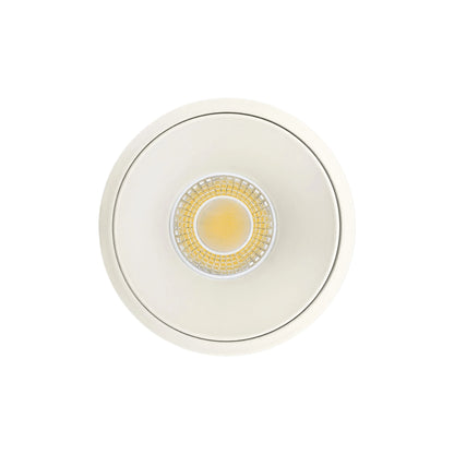 P-7079 3 Inch Millwork Trimless Round White HO 15W, 1400 Lumens 5CCT Recessed Light