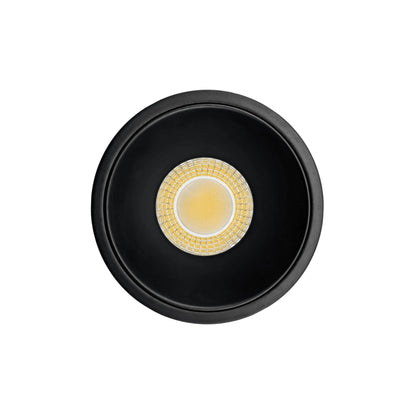 P-7080 3 Inch Millwork Trimless Round Black HO 15W, 1400 Lumens 5CCT Recessed Light
