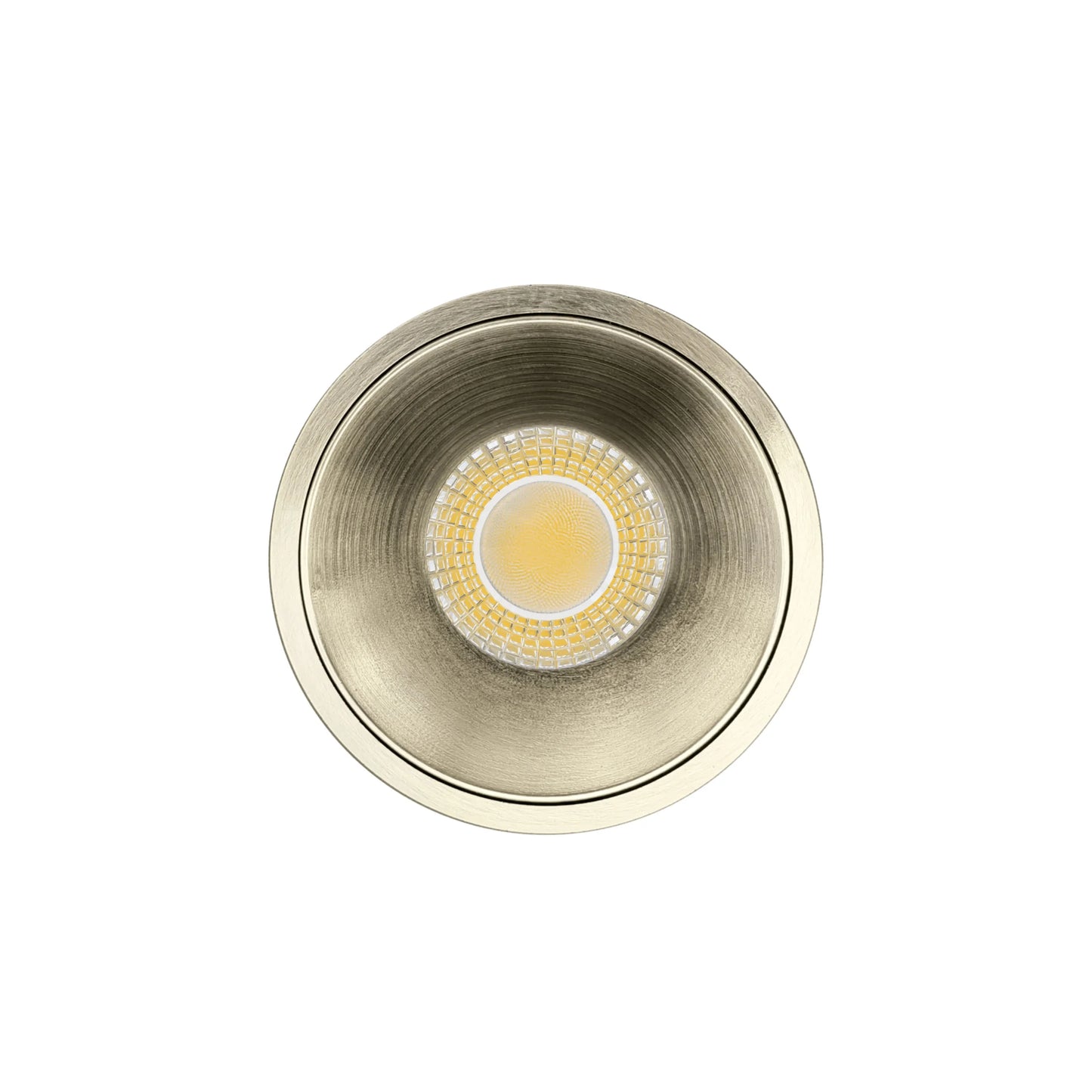 P-7082 3 Inch Millwork Trimless Round Brushed Nickel HO 15W, 1400 Lumens 5CCT Recessed Light