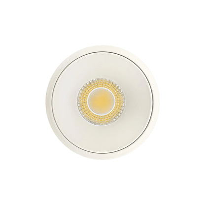 P-7084 3 Inch Millwork Trimless Round White HO 24W, 2100 Lumens 5CCT Recessed Light Non-IC