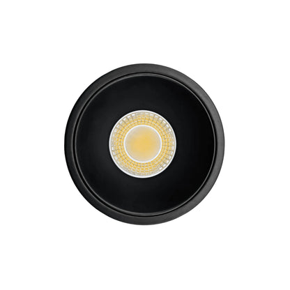 P-7085 3 Inch Millwork Trimless Round Black HO 24W, 2100 Lumens 5CCT Recessed Light Non-IC