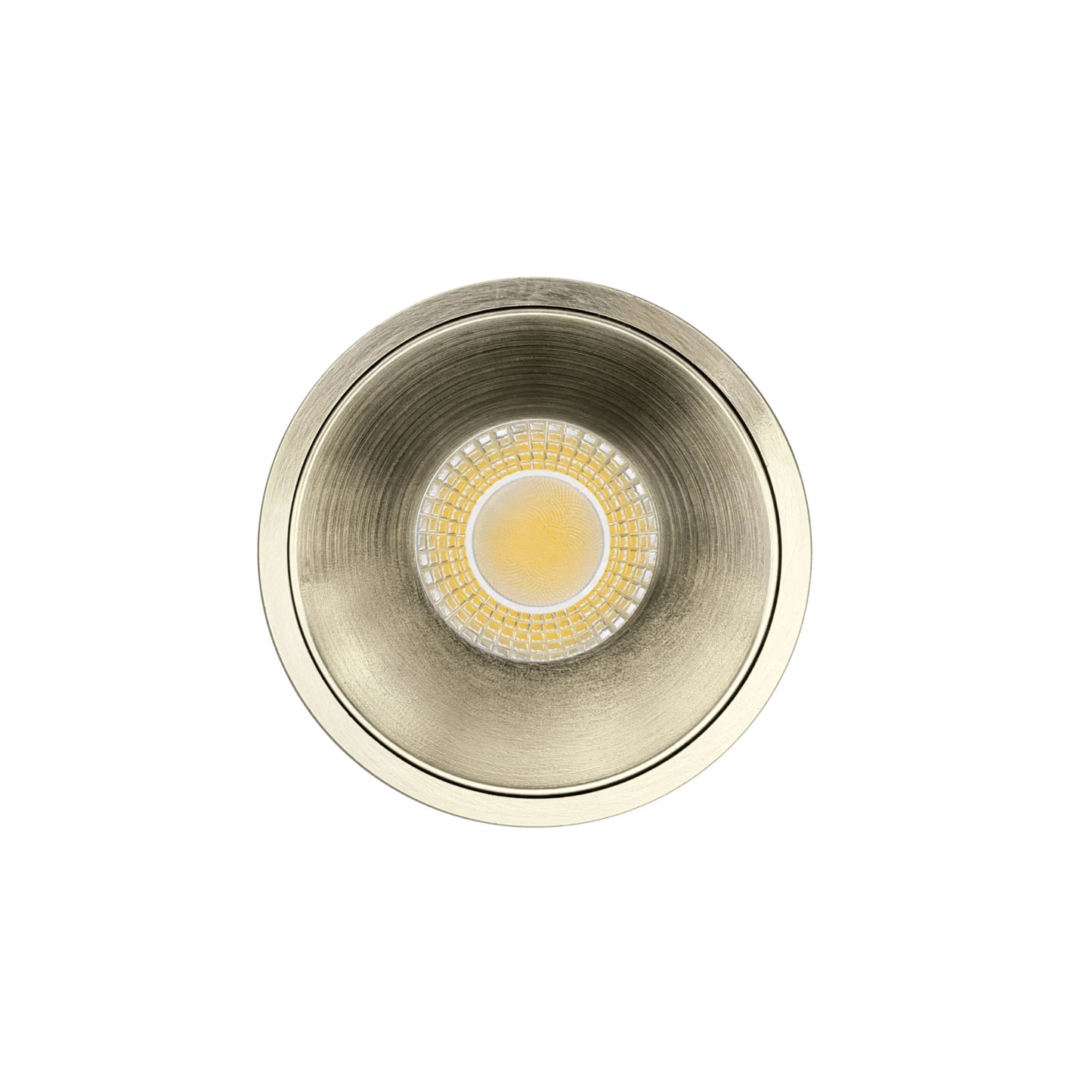 P-7087 3 Inch Millwork Trimless Round Brushed Nickel HO 24W, 2100 Lumens 5CCT Recessed Light Non-IC