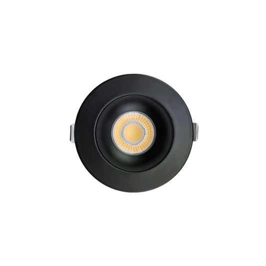 P-7094 3 Inch Gimbal Round Black 24W, 2100 Lumens 5CCT Recessed Light Non-IC