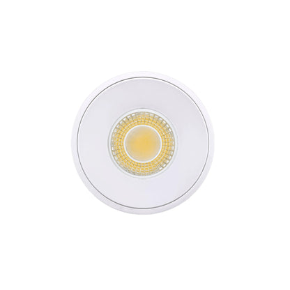 P-7095 4 Inch Millwork Trimless Round White 15-9W, 1550-950 Lumens 5CCT Recessed Light