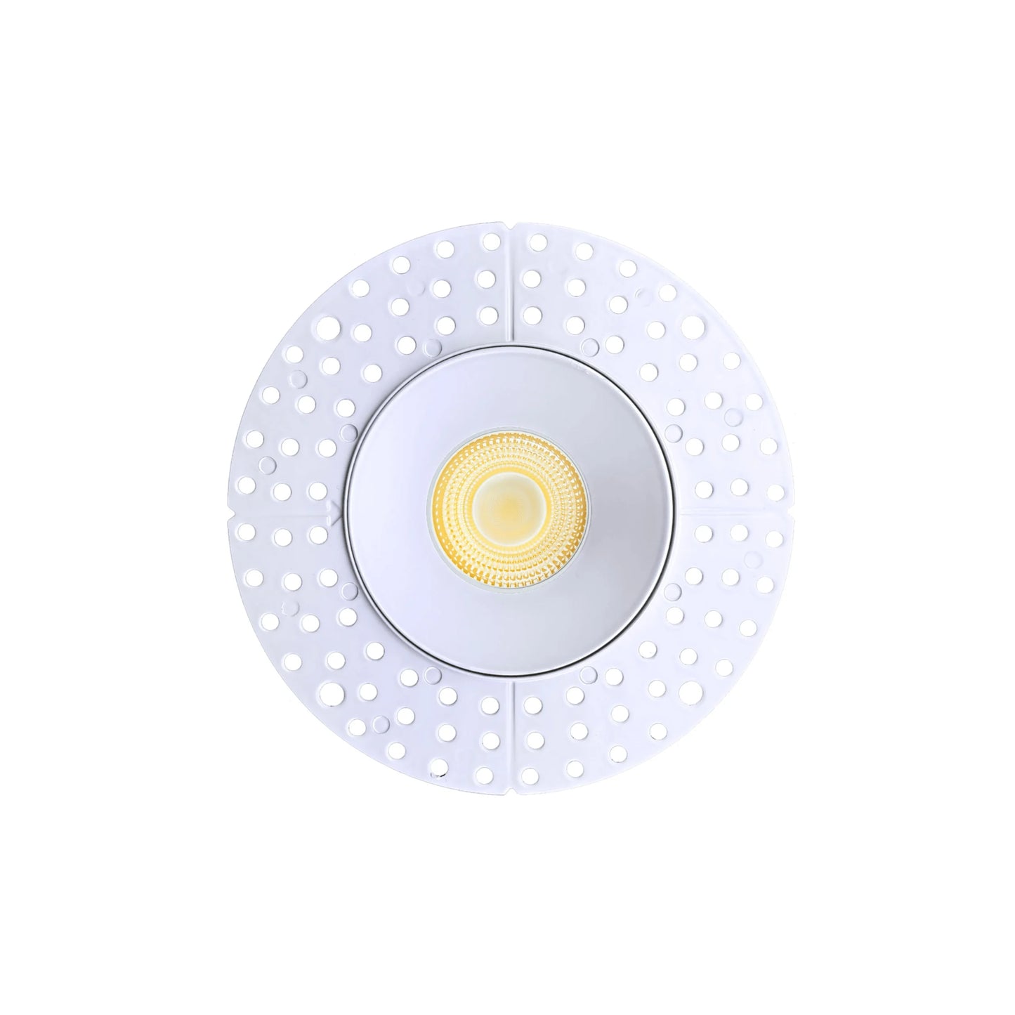 P-7106 3.5 inch Trimless Round White 15-9W, 1400-900 Lumens 5CCT Recessed Light