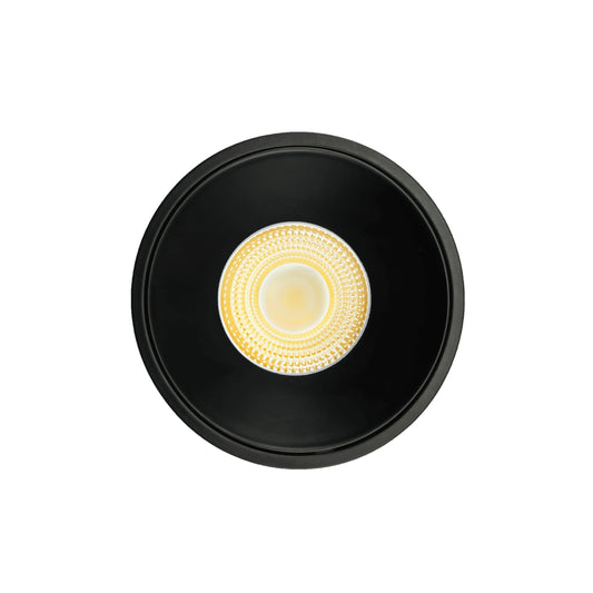 P-7118 3.5 inch Millwork Trimless Round Black 15-9W, 1400-900 Lumens 5CCT Recessed Light