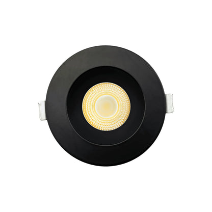 P-7124 3.5 inch Round Black 15-9W, 1400-900 Lumens 5CCT Recessed Light