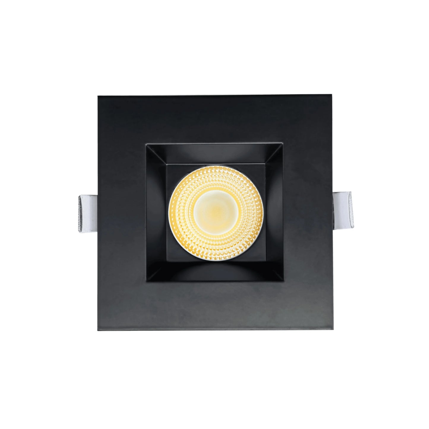 P-7125 3.5 inch Square Black 15-9W, 1400-900 Lumens 5CCT Recessed Light