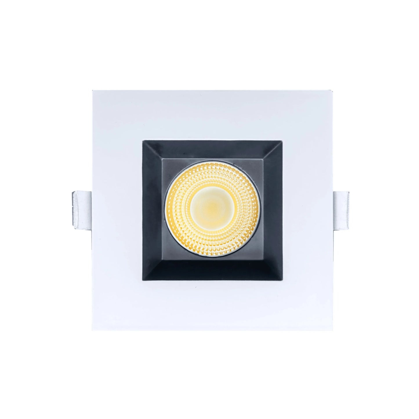 P-7127 3.5 inch Square Two-Tone 15-9W, 1400-900 Lumens 5CCT Recessed Light