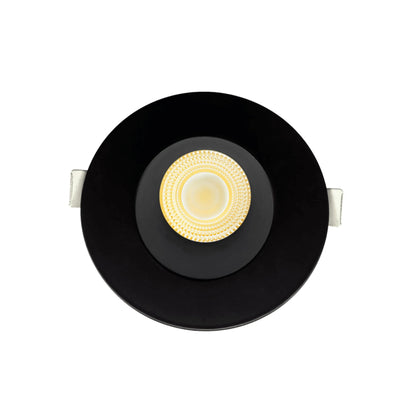 P-7137 3.5 inch Round Wall-Wash Black 15-9W, 1400-900 Lumens 5CCT Recessed Light