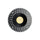 P-7143 3.5 inch Trimless Round Black HO 18-30W, 1700-2700 Lumens 5CCT Recessed Light