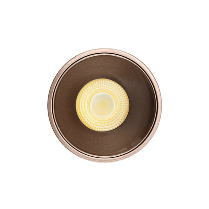 P-7154 3.5 Inch Millwork Trimless Round Bronze HO 18-30W, 1700-2700 Lumens 5CCT Recessed Light