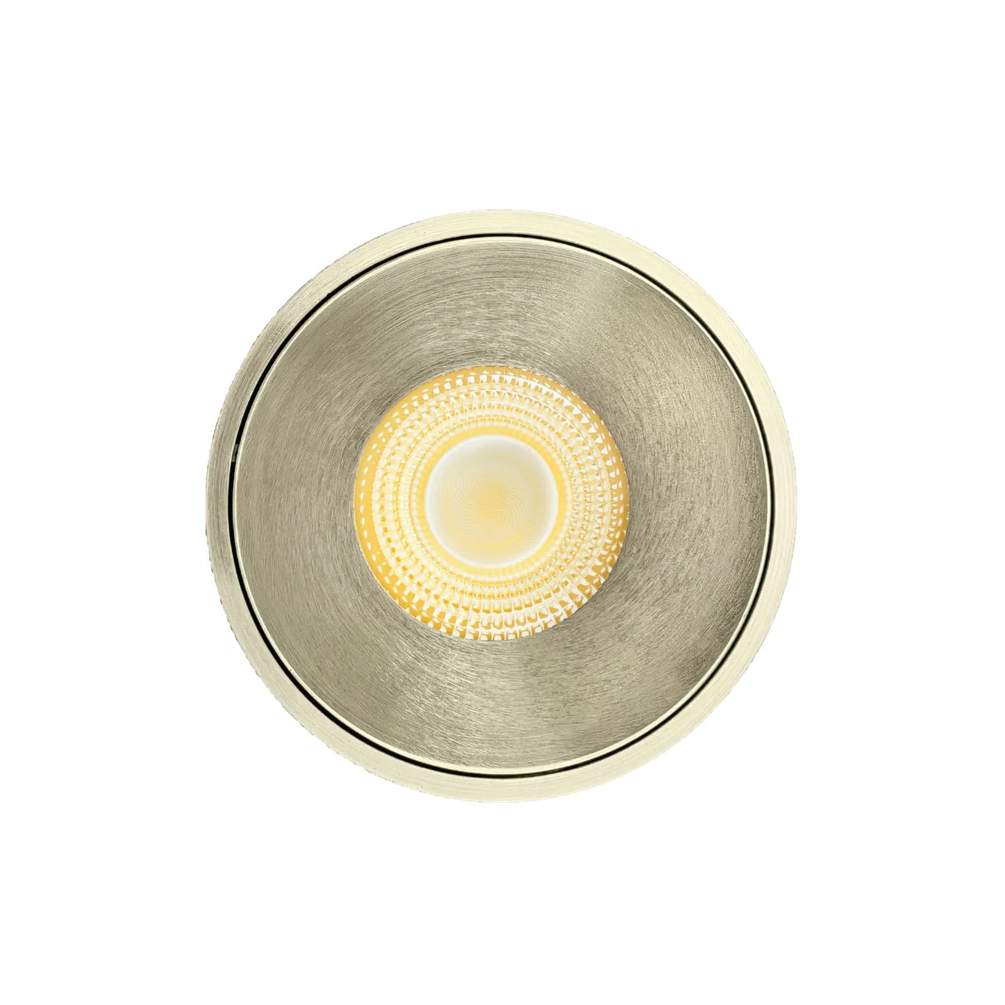 P-7155 3.5 Inch Millwork Trimless Round Brushed Nickel HO 18-30W, 1700-2700 Lumens 5CCT Recessed Light