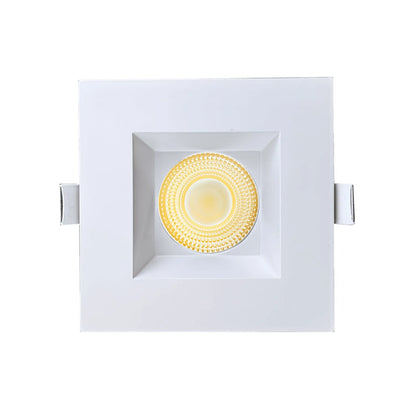 P-7158 3.5 Inch Square White HO 18-30W, 1700-2700 Lumens 5CCT Recessed Light
