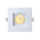 P-7158 3.5 Inch Square White HO 18-30W, 1700-2700 Lumens 5CCT Recessed Light