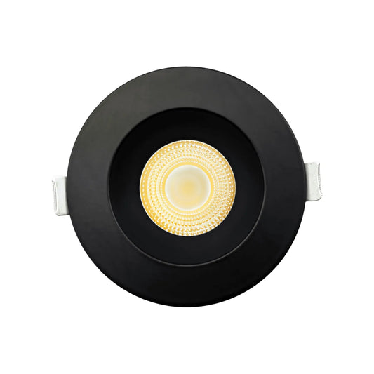 P-7159 3.5 Inch Round Black HO 18-30W, 1700-2700 Lumens 5CCT Recessed Light