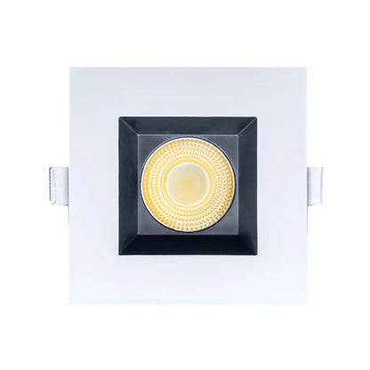 P-7162 3.5 Inch Square Two-Tone HO 18-30W, 1700-2700 Lumens 5CCT Recessed Light