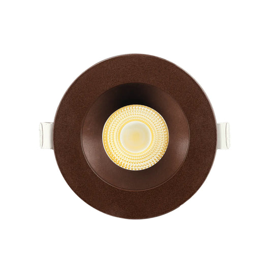 P-7163 3.5 Inch Round Bronze HO 18-30W, 1700-2700 Lumens 5CCT Recessed Light