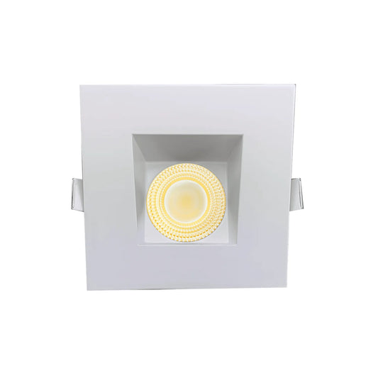 P-7173 3.5 Inch Square Wall-Wash White HO 18-30W, 1700-2700 Lumens 5CCT Recessed Light