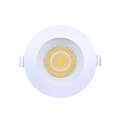 P-7177 4 Inch Baffle Round White 15-9W, 1550-950 Lumens 5CCT Recessed Light
