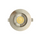 P-7184 3 Inch Round Brushed Nickel HO 15W, 1400 Lumens 5CCT Gimbal Light