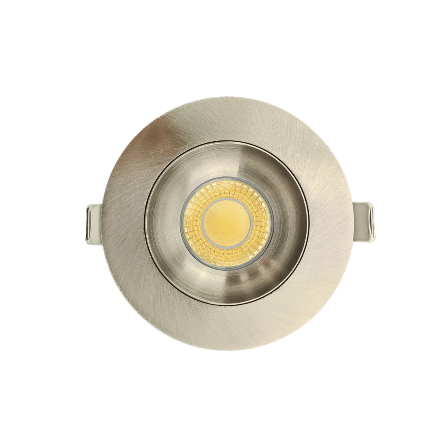 P-7188 3 Inch Round Brushed Nickel HO 24W, 2100 Lumens, Non-IC, 5CCT Gimbal Light