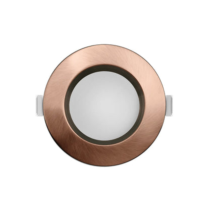P-7215 5 Inch Round Brushed Copper 23W, 1800 Lumens, 5CCT Slim Light