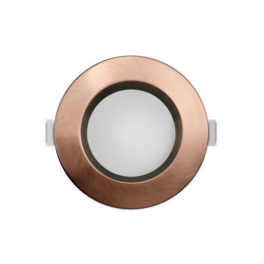 P-7215 5 Inch Round Brushed Copper 23W, 1800 Lumens, 5CCT Slim Light