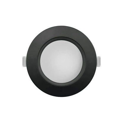 P-7216 6 Inch Round Black 10/18/28W, 950/1750/2700 Lumens, 5CCT Slim Light
